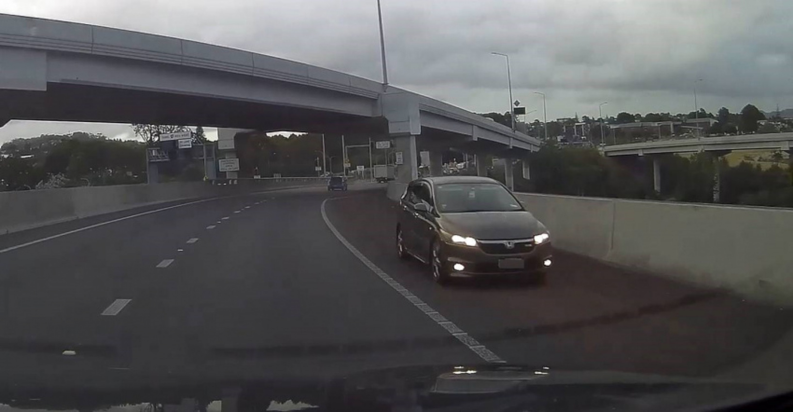 autos, cars, auckland central, car, cars, driven, driven nz, life, motoring, national, new zealand, news, nz, traffic, auckand traffic: motorway madness as car hurtles wrong way down highway near waterview tunnel