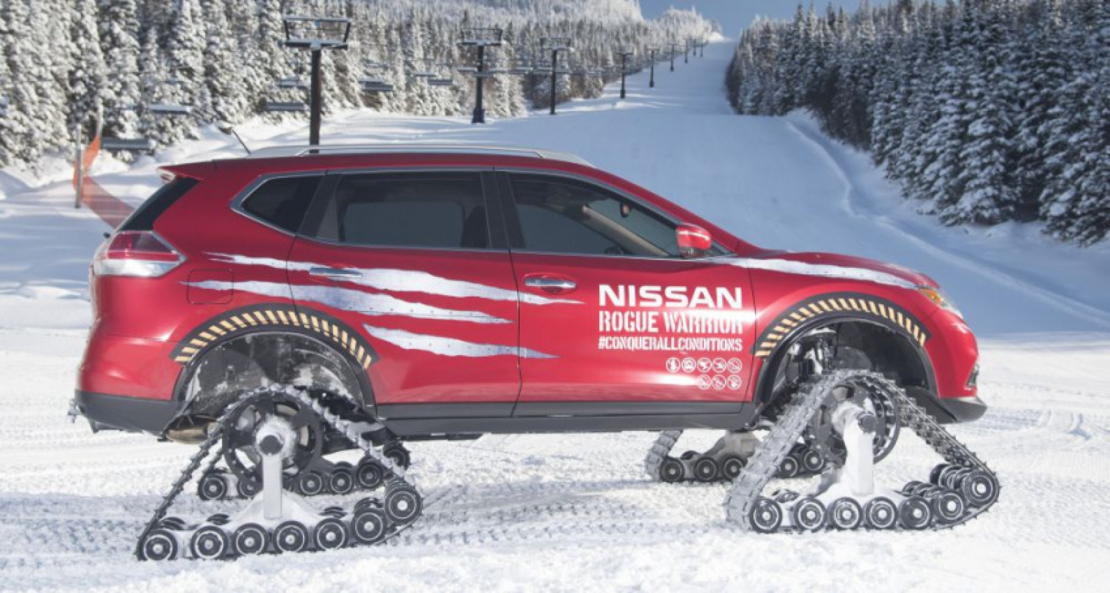 autos, cars, nissan, autos nissan, nissan turns rogue into a winter warrior