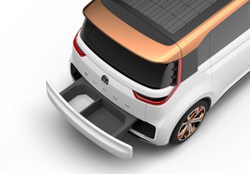 autos, cars, volkswagen, ces 2016: volkswagen's hippie-era microbus morphs into all-electric van
