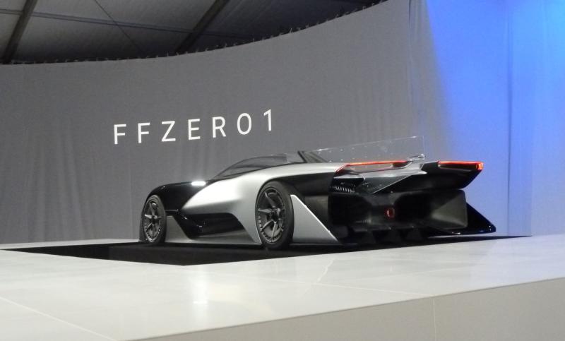 autos, cars, faraday future, faraday future unveils concept electric race car