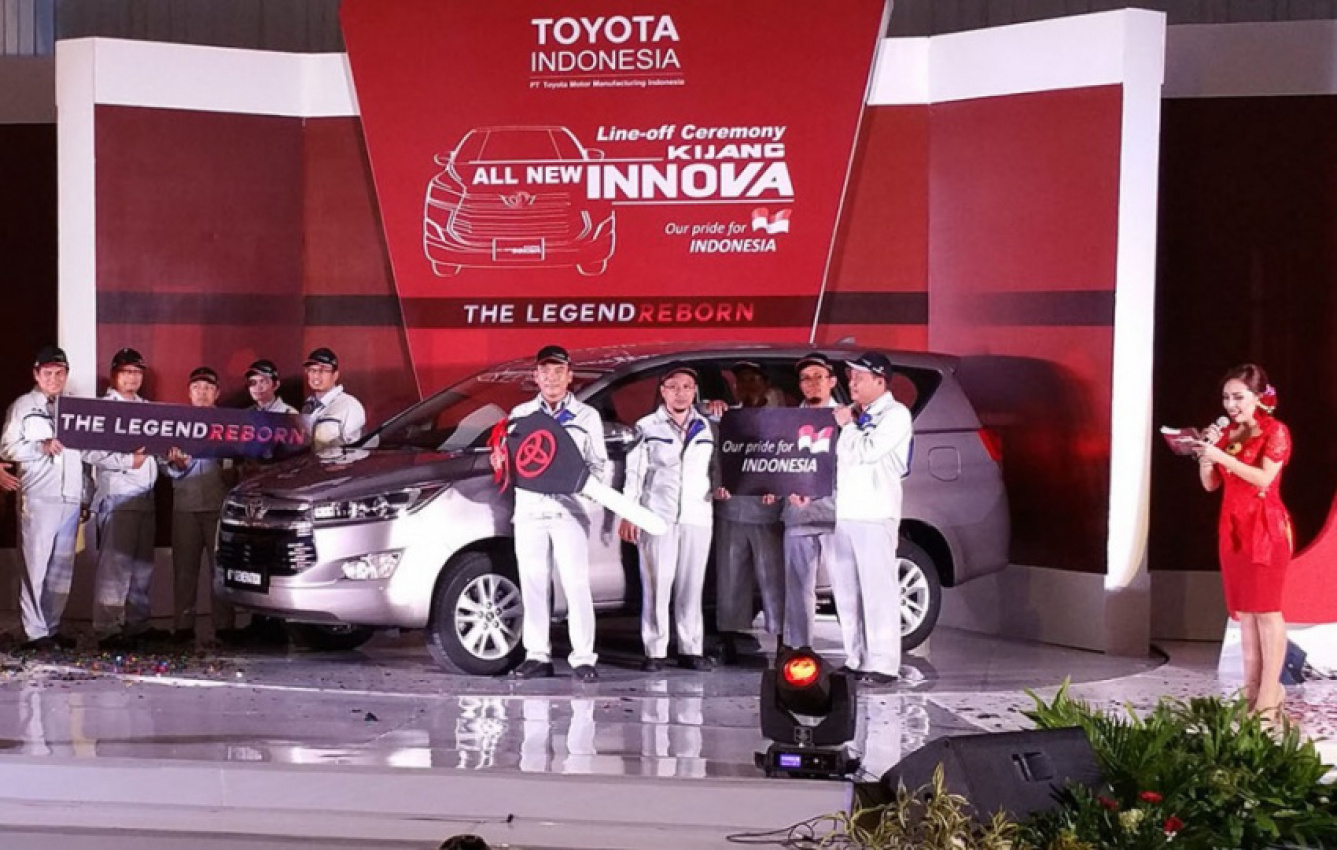 autos, cars, toyota, autos mpv, autos toyota innova, toyota starts production of new innova in indonesia