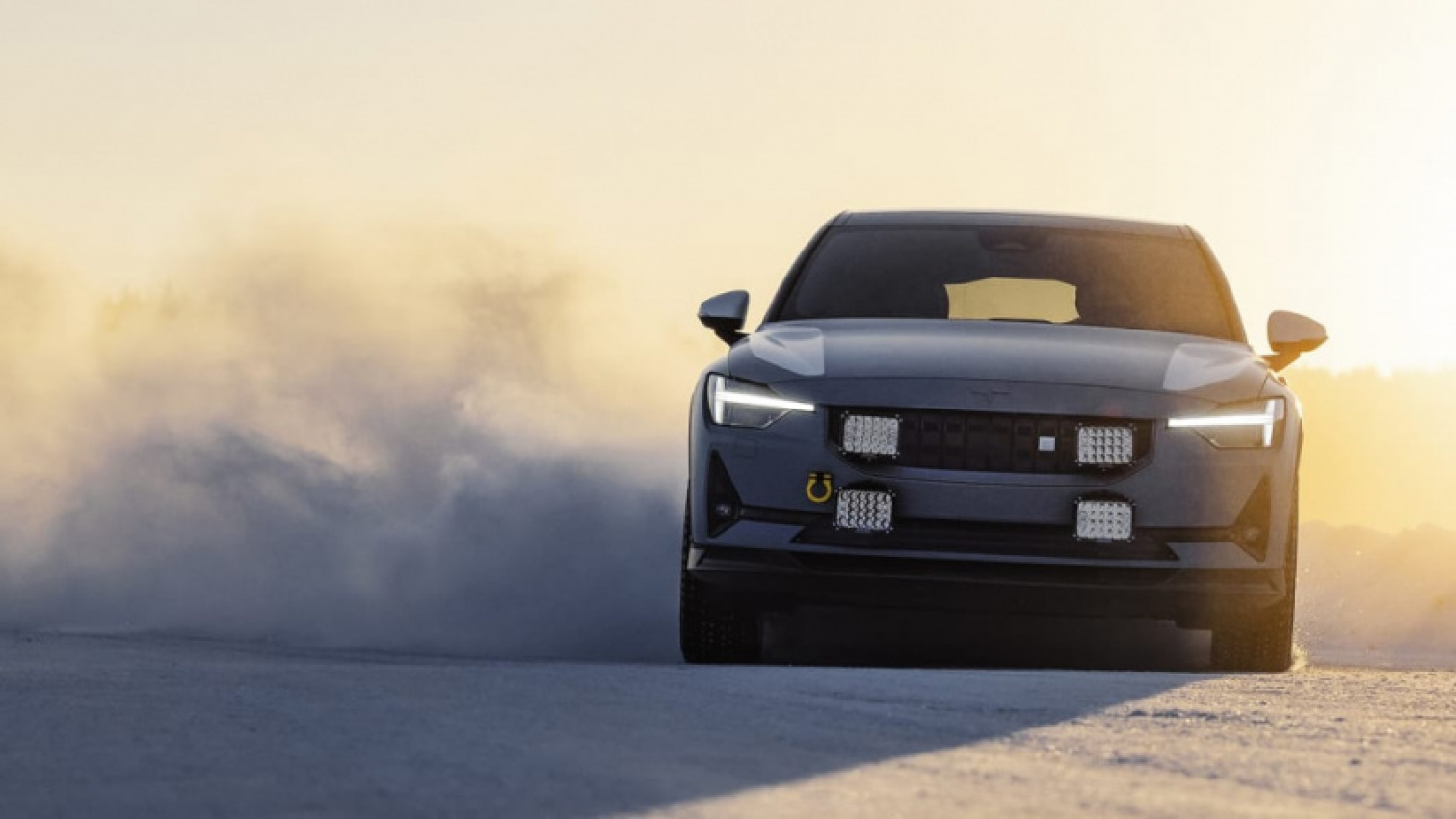 aftermarket, autos, cars, polestar, aftermarket, electric, green, performance, sedan, polestar 2 arctic circle concept aims for ultimate snow performance