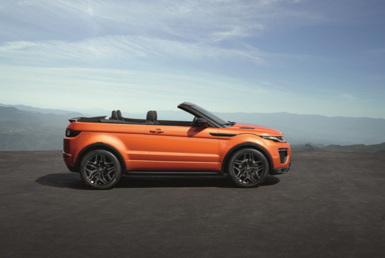 autos, cars, land rover, range rover, video: range rover evoque drop-top unveiled