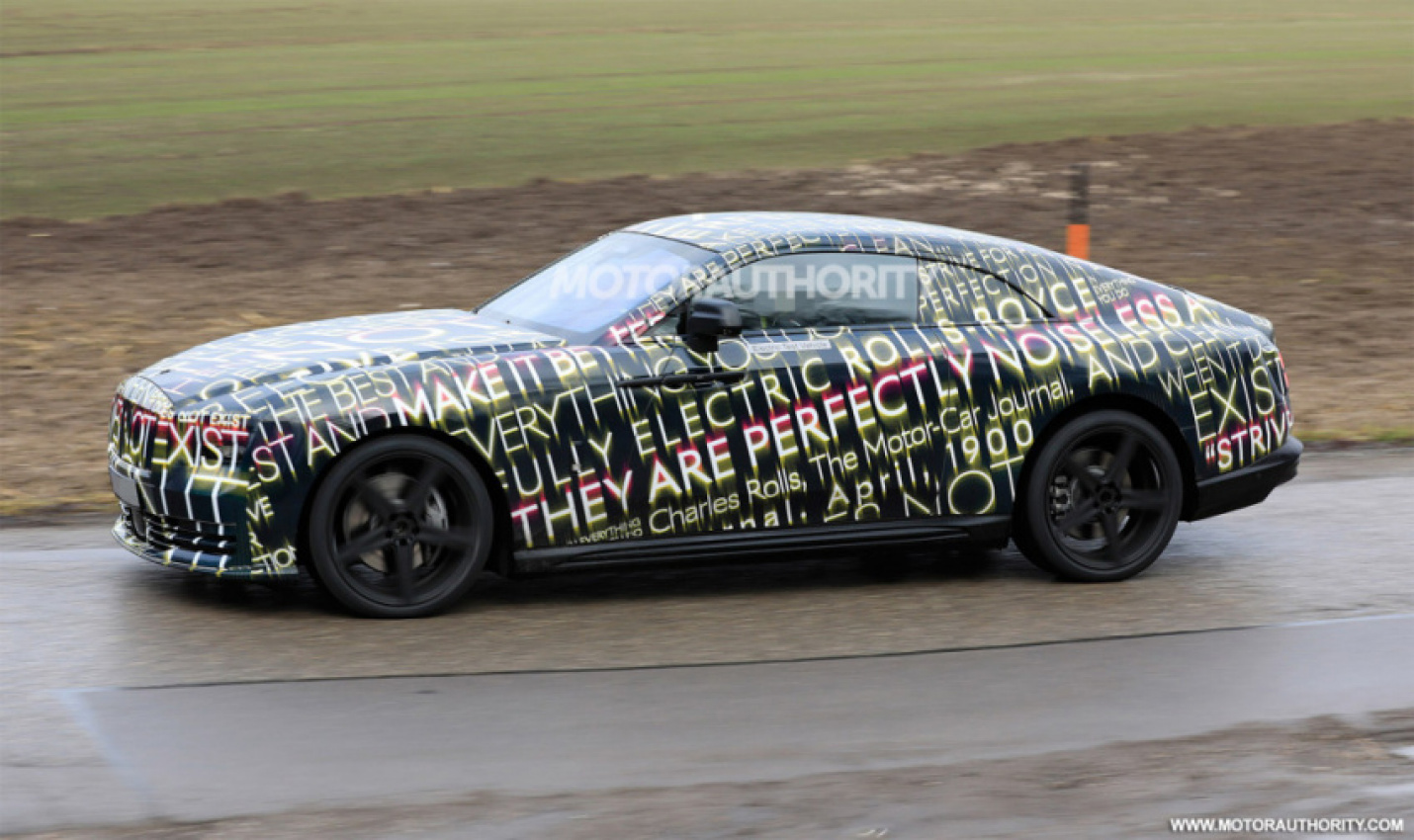 autos, cars, rolls-royce, coupes, electric cars, luxury cars, rolls royce spectre, spy shots, 2024 rolls-royce spectre spy shots: ultra-luxury electric coupe spotted