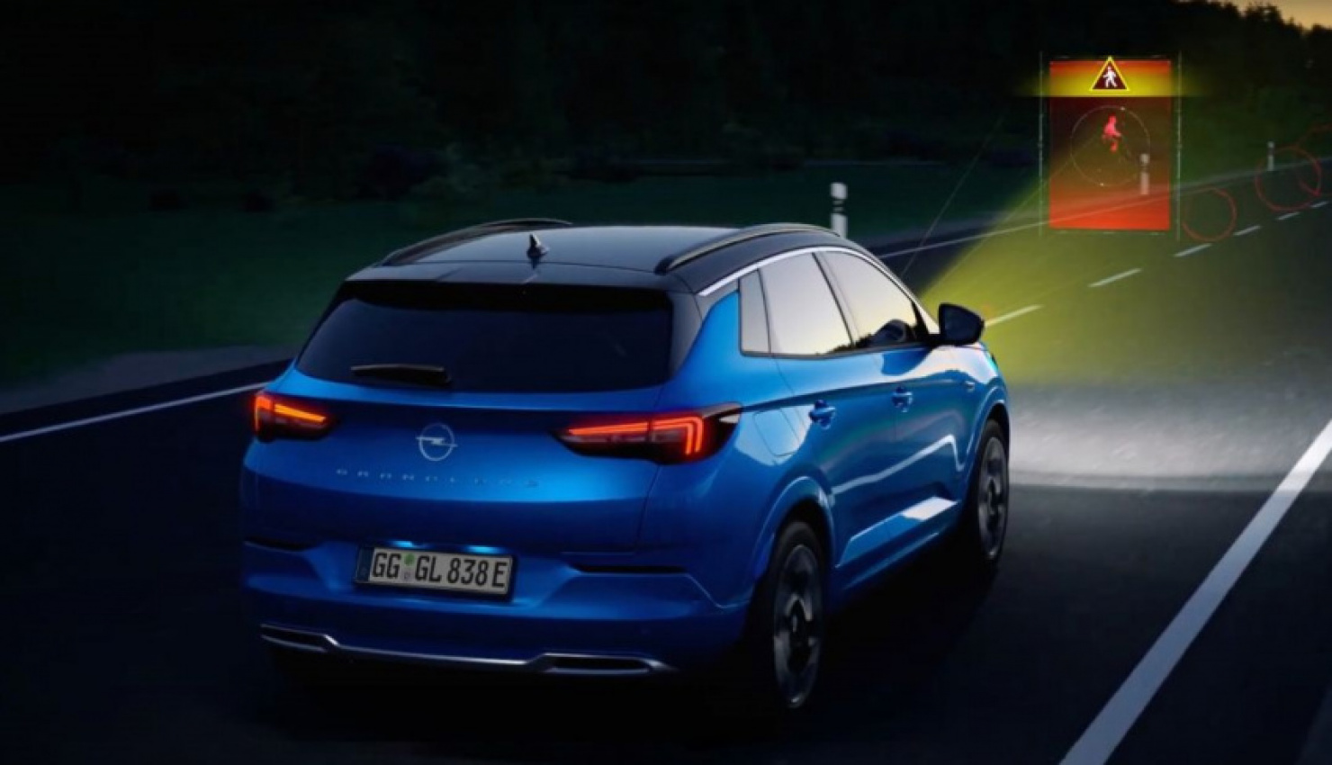 autos, cars, active safety, infrared camera, intellilux led pixel light, night vision, opel grandland, opel vizor, stellantis, opel night vision – even better than the brightest headlamps