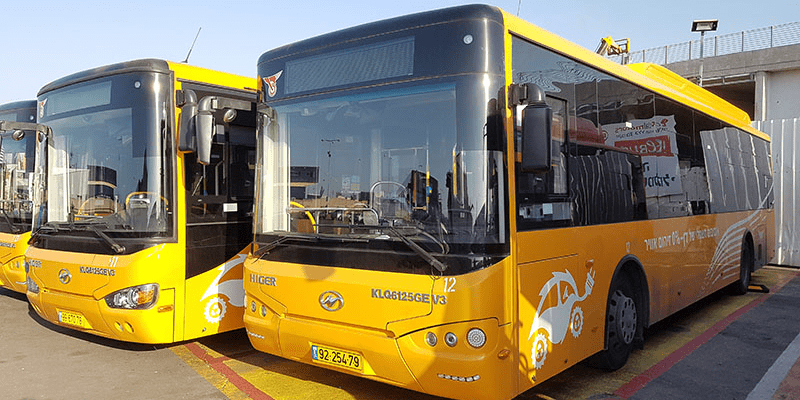 autos, cars, electric vehicle, politics, electric buses, fleet electrification, israel, public transport, israeli bus operators must buy only electric buses by 2026