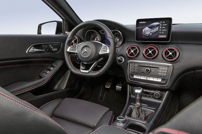 autos, cars, mercedes-benz, a-class, mercedes, facelifted mercedes a-class comes blazing in