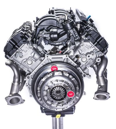 autos, cars, ford, shelby gt350r, pow! ford cranks out its most powerful na engine (video)