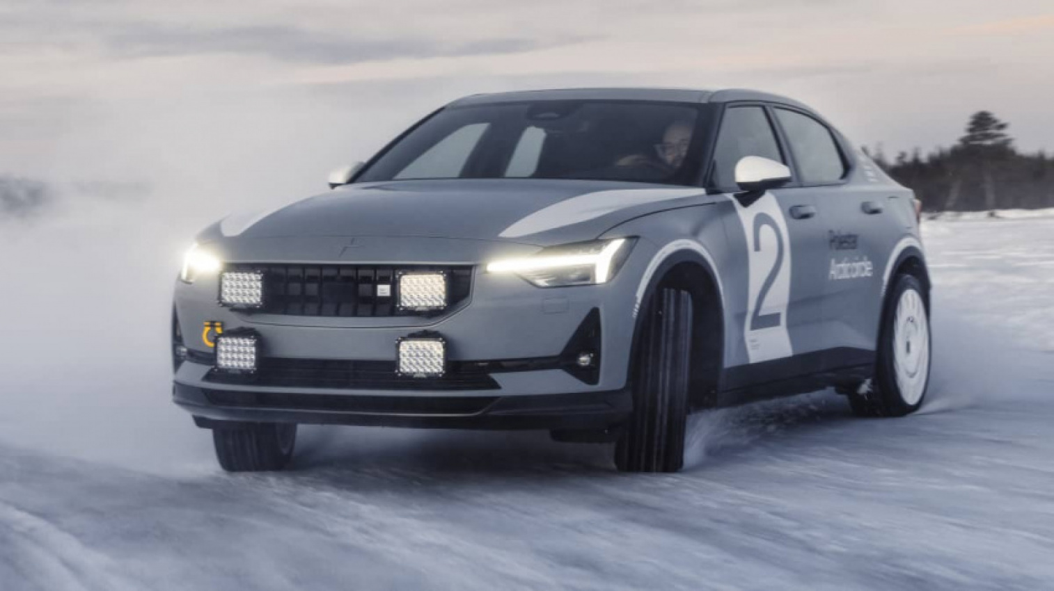 autos, cars, polestar, polestar 2 arctic circle electric rally concept revealed