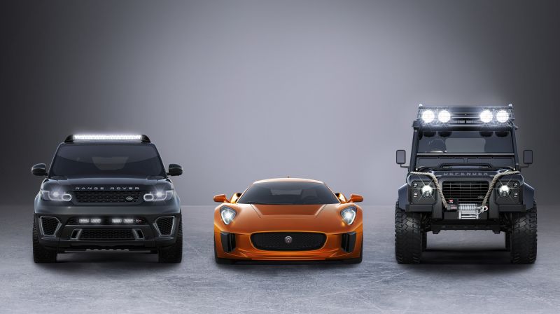autos, cars, jaguar, land rover, jaguar land rover, jaguar land rover partners new james bond movie