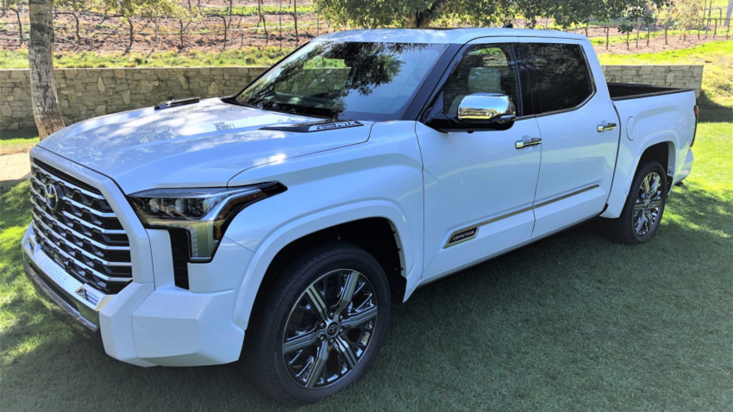 autos, cars, reviews, toyota, hauling in style with the 2022 toyota tundra capstone