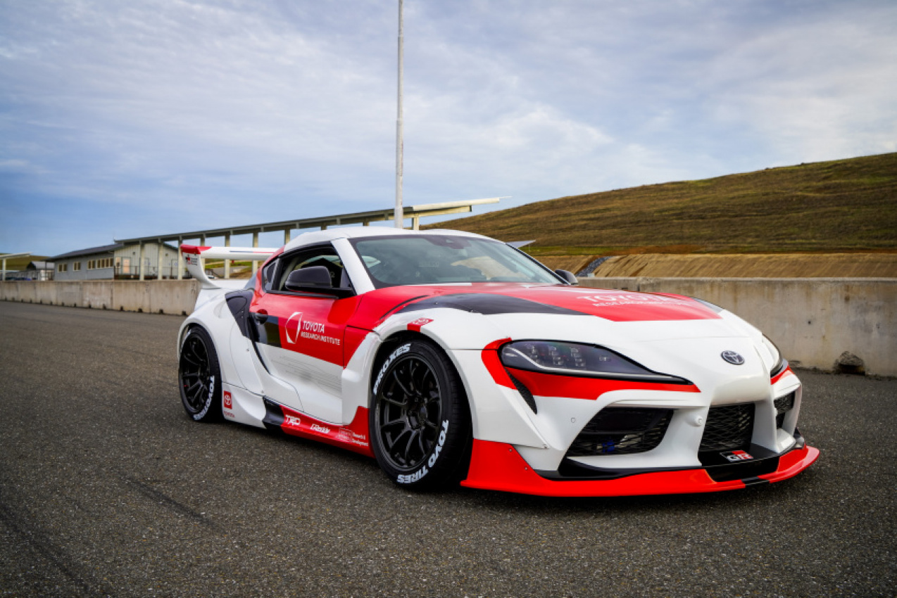 autos, cars, news, toyota, autonomous, drifting, safety, toyota supra, toyota videos, video, for the first time, toyota has successfully made an autonomous vehicle do a sick drift
