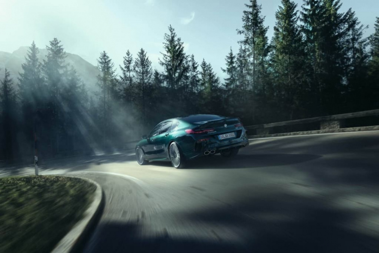 autos, cars, reviews, alpina, car news, coupe, performance cars, alpina b8 gran coupe freshens up
