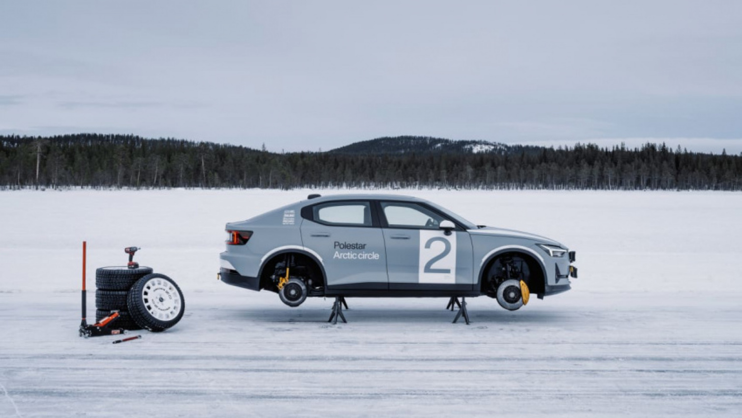 autos, cars, polestar, polestar 2 arctic circle is one-off rally special