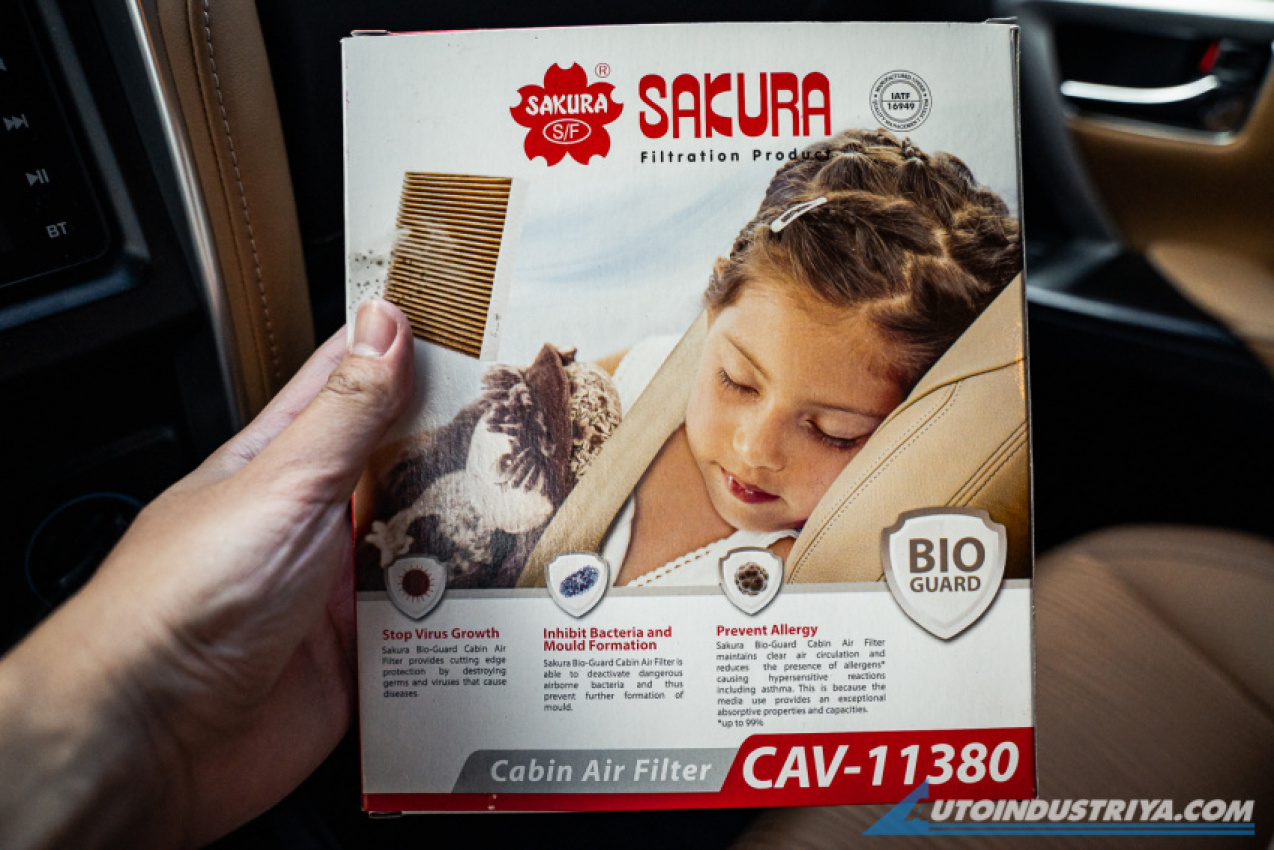 advertorial, autos, cars, cold aircon, clean air: sakura bioguard anti-viral cabin filter
