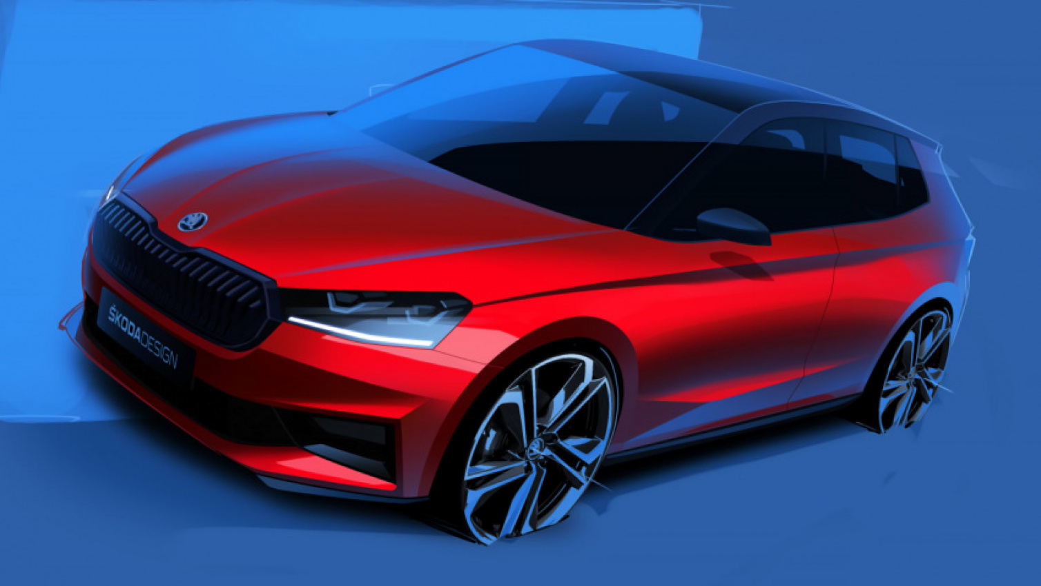 android, autos, cars, reviews, fabia, skoda, superminis, android, 2022 skoda fabia monte carlo teased ahead of reveal