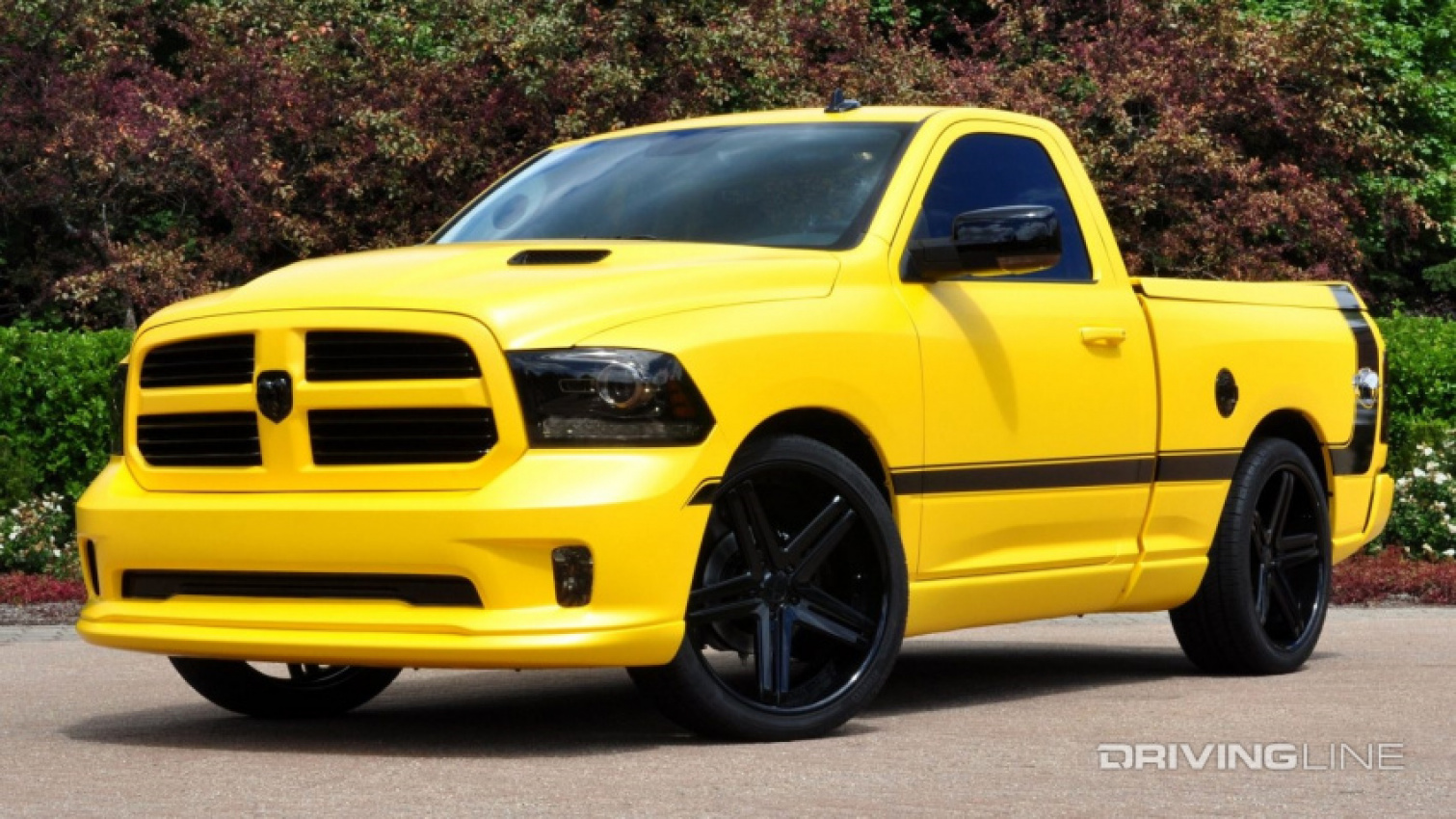 autos, cars, domestic, ram, the 2013 ram rumble bee concept made a muscle truck promise that was never delivered...or was it?