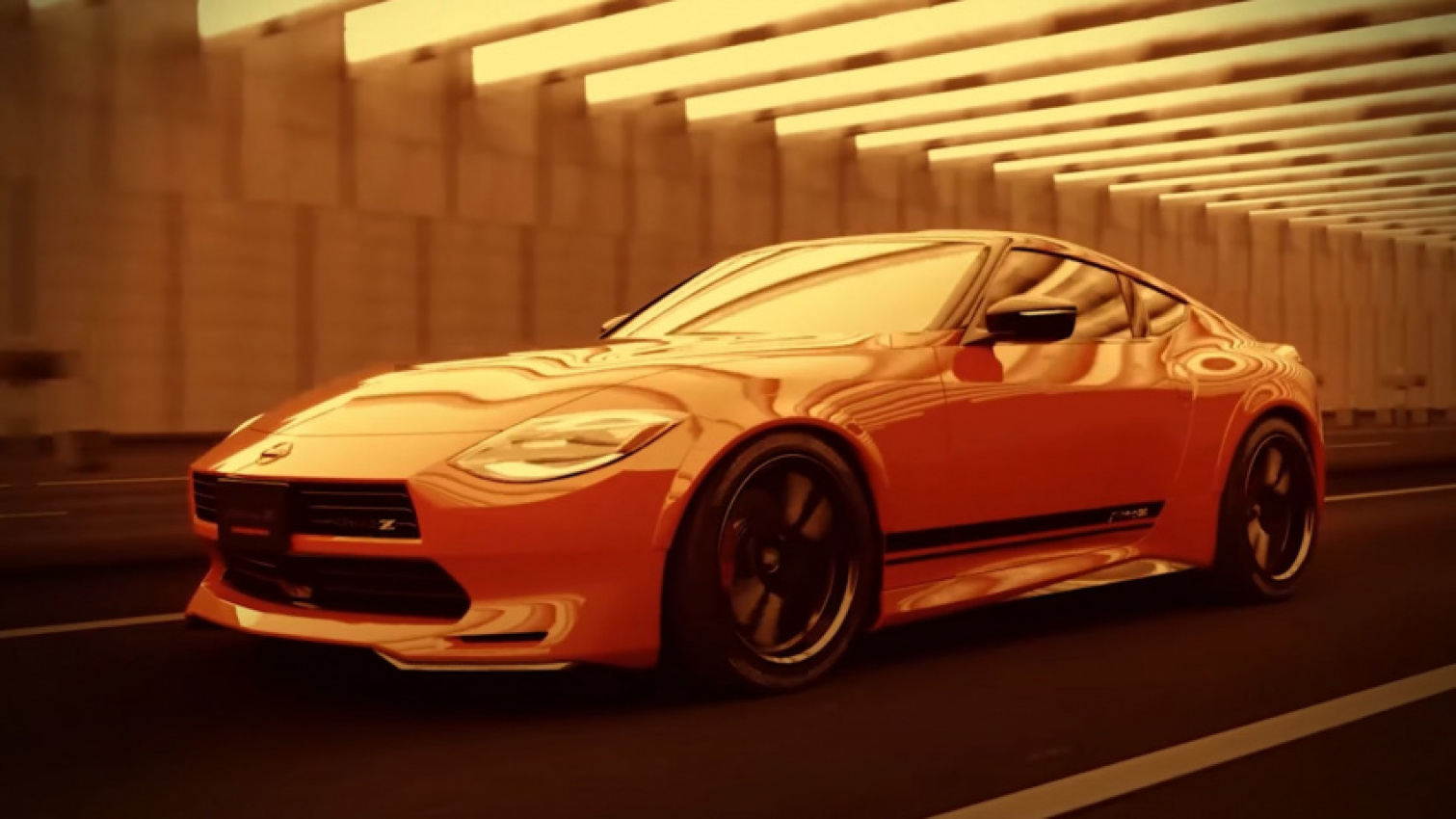autos, cars, news, nissan, nissan fairlady z, nissan videos, nissan z, video, watch the nissan z customized proto from every angle in its first cgi video