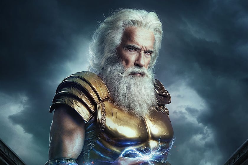 autos, bmw, cars, electric vehicles, movies& tv, teaser, video, arnold schwarzenegger stars as zeus in bmw's super bowl ad
