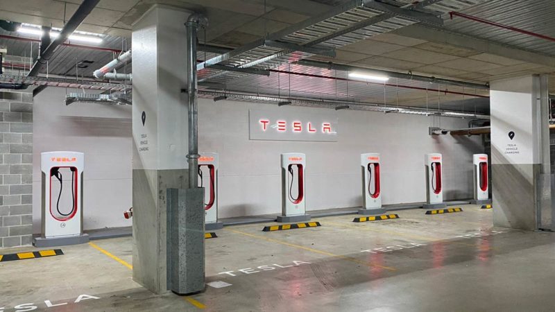 autos, cars, ev news, tesla, “worth the wait:” first tesla v3 supercharger opens in nsw