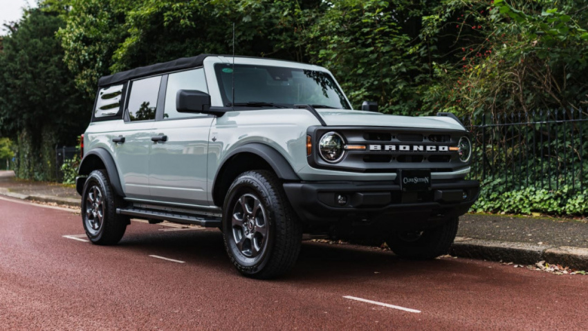 autos, cars, ford, ford bronco, suvs, new 2022 ford bronco available in the uk now priced from £45,000