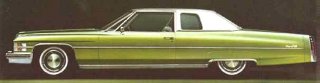 autos, cadillac, cars, classic cars, 1970s, year in review, deville cadillac history 1974