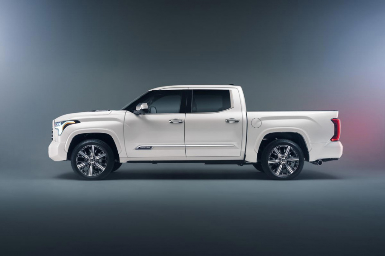 autos, cars, toyota, android, 2022 toyota tundra capstone is the pickup's new $75,000 flagship