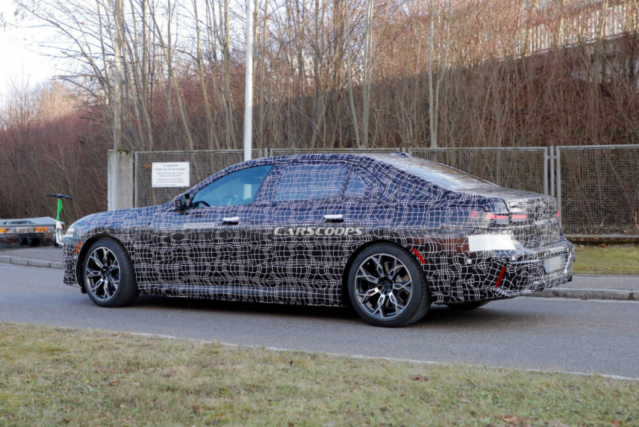 autos, bmw, cars, news, bmw scoops, bmw-7-series, scoops, 2023 bmw 7-series strips down and shows more of its new design