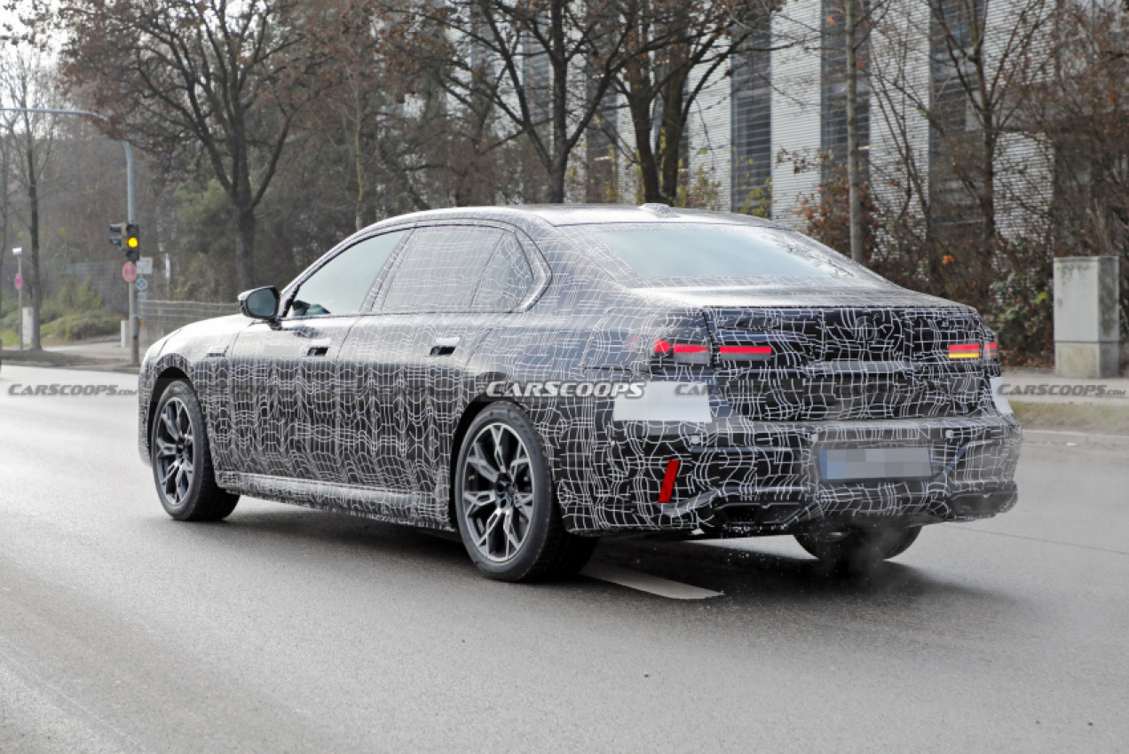 autos, bmw, cars, news, bmw scoops, bmw-7-series, scoops, 2023 bmw 7-series strips down and shows more of its new design