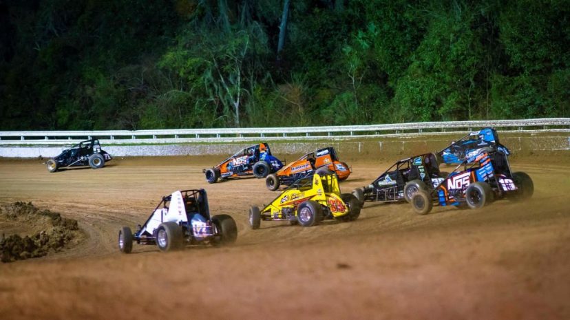 all sprints & midgets, autos, cars, new format for usac sprint winter dirt games finale