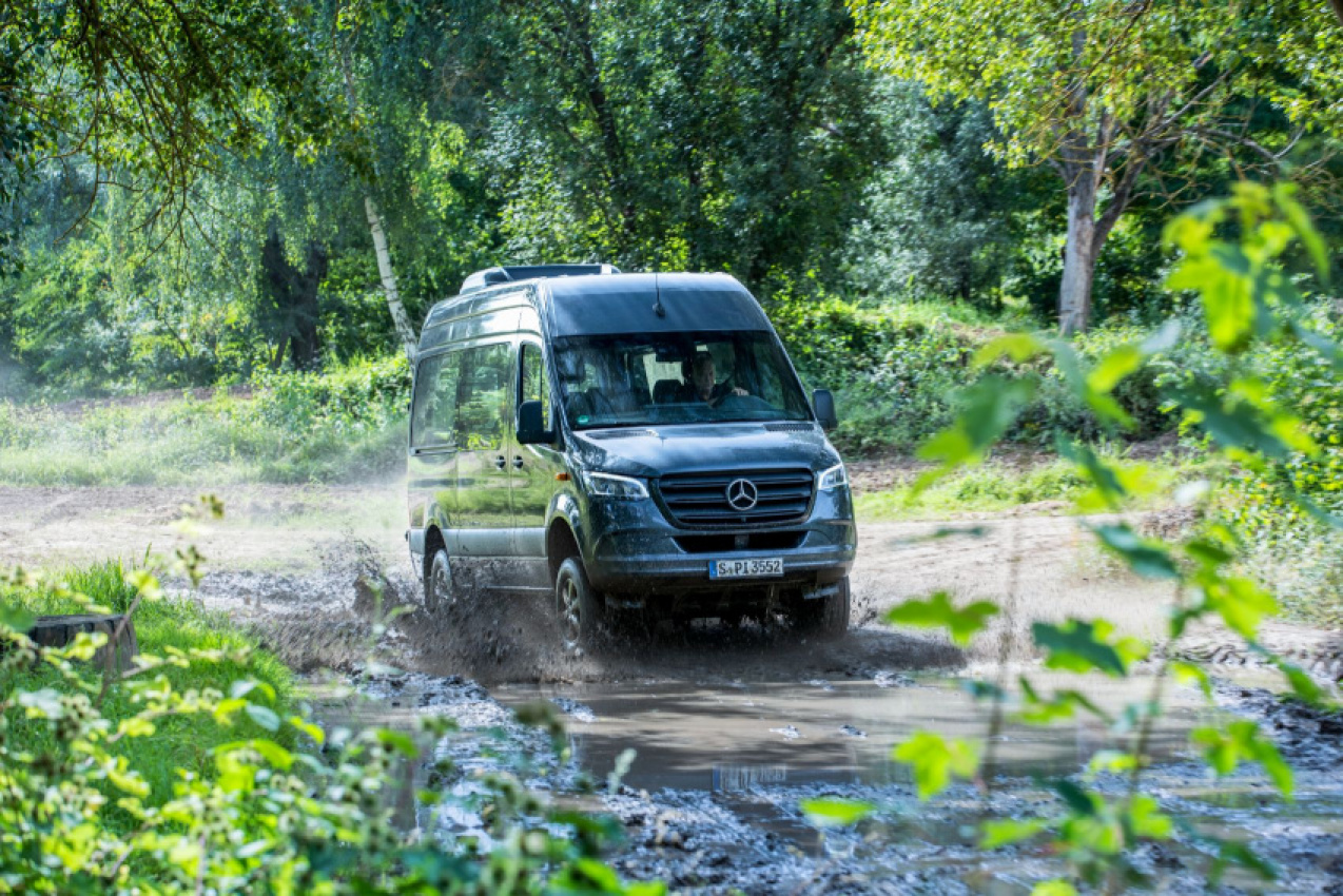 autos, car news, cars, mercedes-benz, mercedes, mercedes-benz sprinter, 2022 mercedes-benz sprinter: new diesel engine, awd capability & innovative speed delivery doors