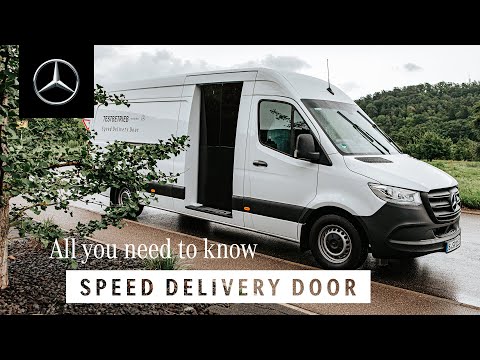 autos, car news, cars, mercedes-benz, mercedes, mercedes-benz sprinter, 2022 mercedes-benz sprinter: new diesel engine, awd capability & innovative speed delivery doors