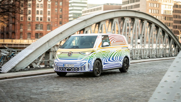 autos, cars, reviews, volkswagen, volkswagen id buzz electric van interior spied ahead of launch