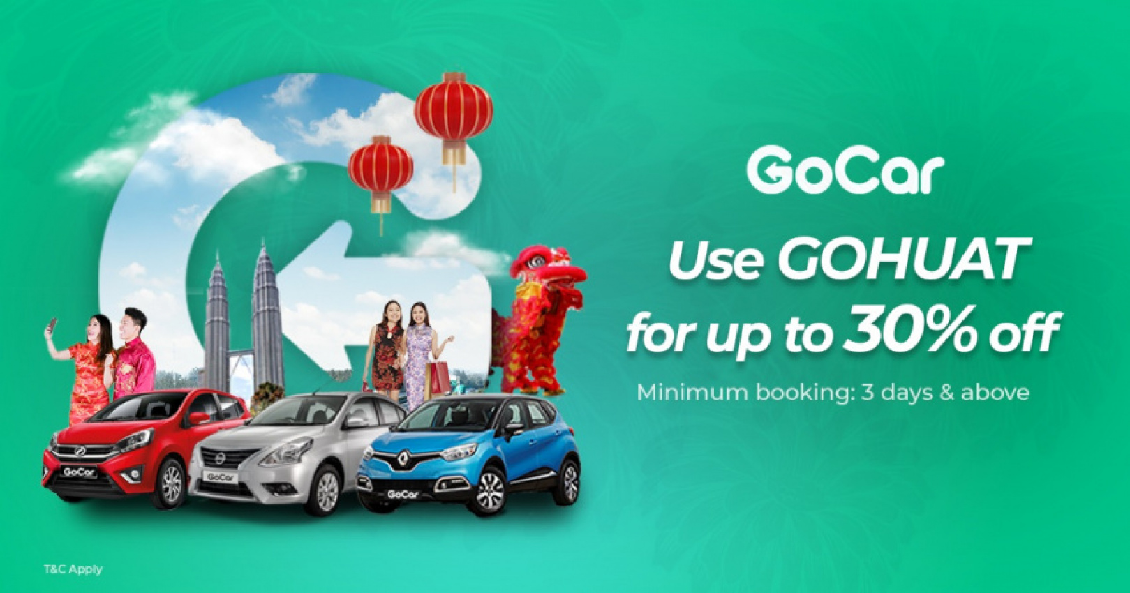 autos, cars, featured, car sharing, gocar, gocar malaysia, malaysia, promotions, gocar cny promo saves you 30% on round trip bookings