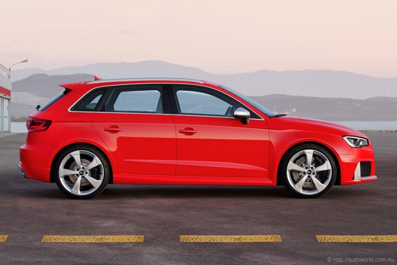 audi, autos, cars, new car launches, rs 3, volkswagen, new generation audi rs 3 sportback debuts