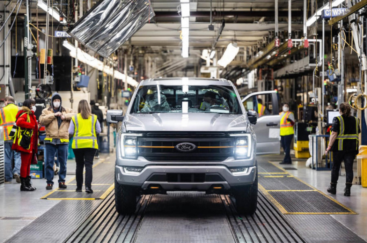 autos, cars, ford, reviews, business, car news, finance and corporate, ford bounces back from 2020 loss despite reduced volumes