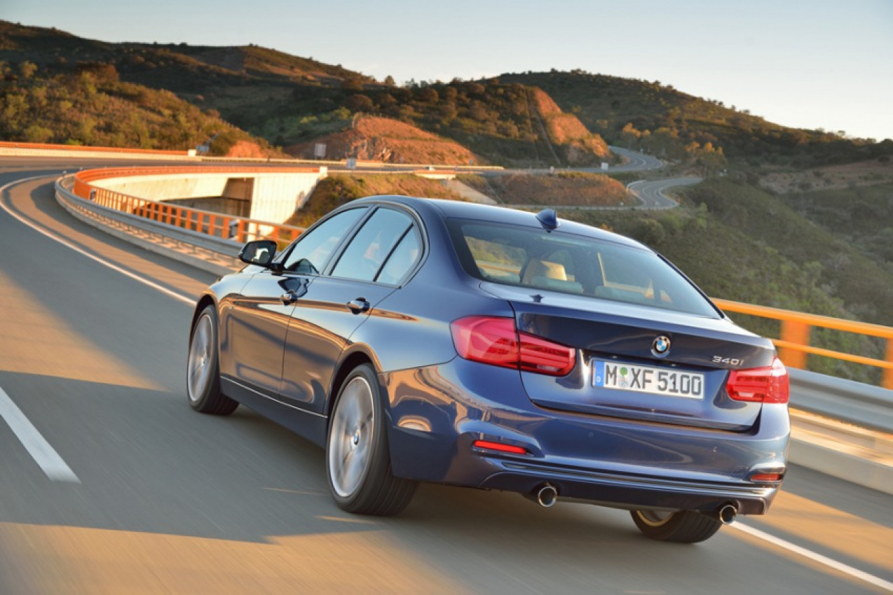autos, bmw, cars, featured, 3-series, facelift, bmw 3 series (f30) lci facelift debuts with all-new engines