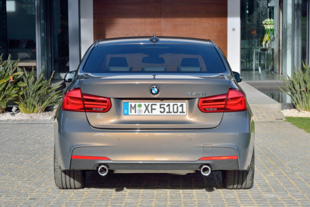 autos, bmw, cars, featured, 3-series, facelift, bmw 3 series (f30) lci facelift debuts with all-new engines
