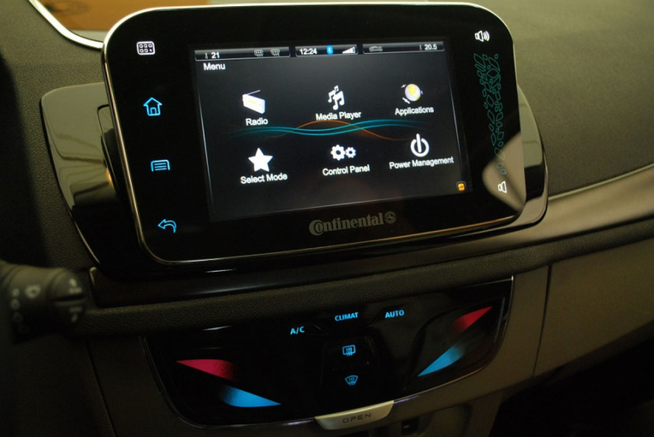 autos, cars, featured, continental, touchscreen, continental automotive announces new touchscreen with haptic feedback