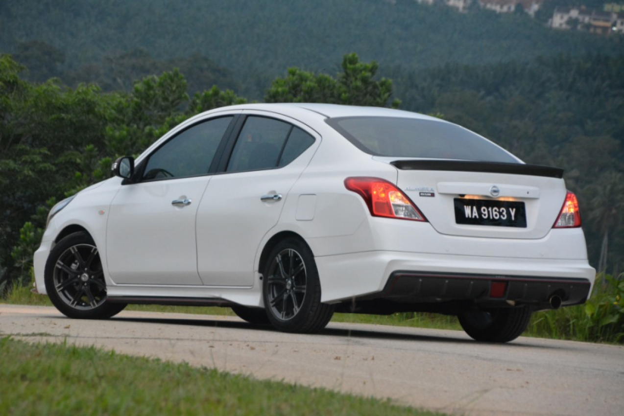 autos, cars, featured, nissan, almera, android, facelift, nismo, android, 2015 nissan almera vl a/t nismo test drive review