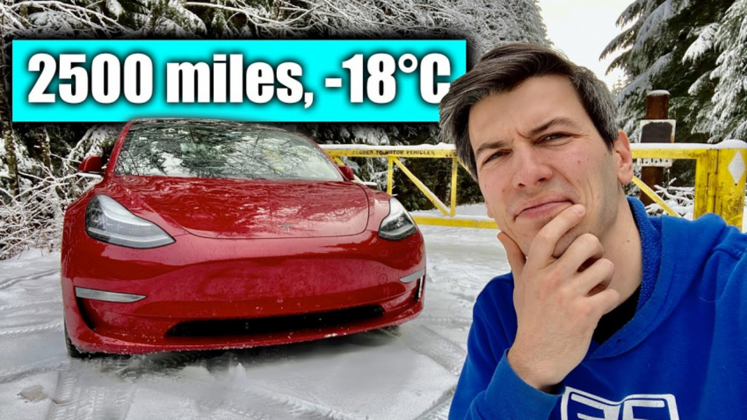 autos, cars, tesla, amazon, below freezing, chevy bolt, cold temperatures, electric car road trip, engineering explained, ev winter road trip, gas car vs electric car, gasoline versus electric, how it works, range anxiety, road trip, supercharger, tesla charging, tesla model 3, tesla model s, tesla model x, tesla pickup, tesla reliability rating, tesla road trip, tesla roadster, tesla supercharger, tesla winter road trip, winter road trip, amazon, how miserable is a winter tesla road trip? -18°c & broken superchargers