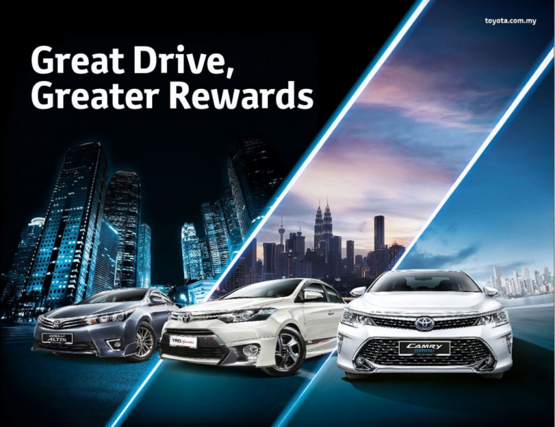autos, car brands, cars, toyota, umw toyota, umwt, toyota malaysia offering rewards for april