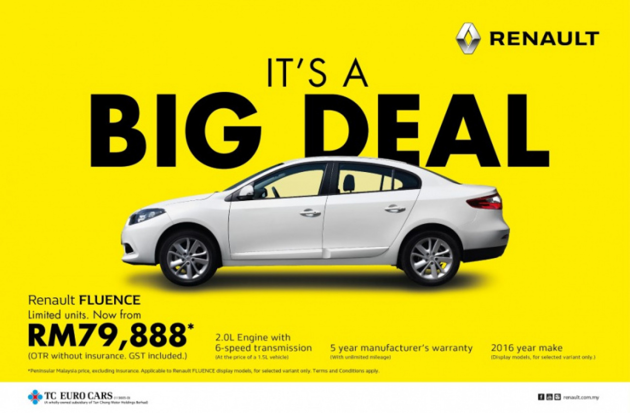autos, car brands, cars, renault, get a big car for a small car price with renault’s “it’s a big deal”