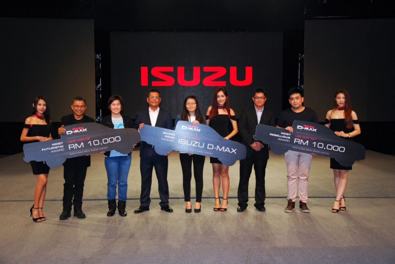 autos, car brands, cars, isuzu, the one academy student wins isuzu d-max 2.5l in design contest