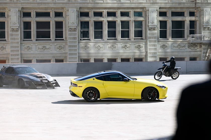 autos, cars, electric vehicles, nissan, movies& tv, sports cars, video, nissan z stars in new super bowl ad