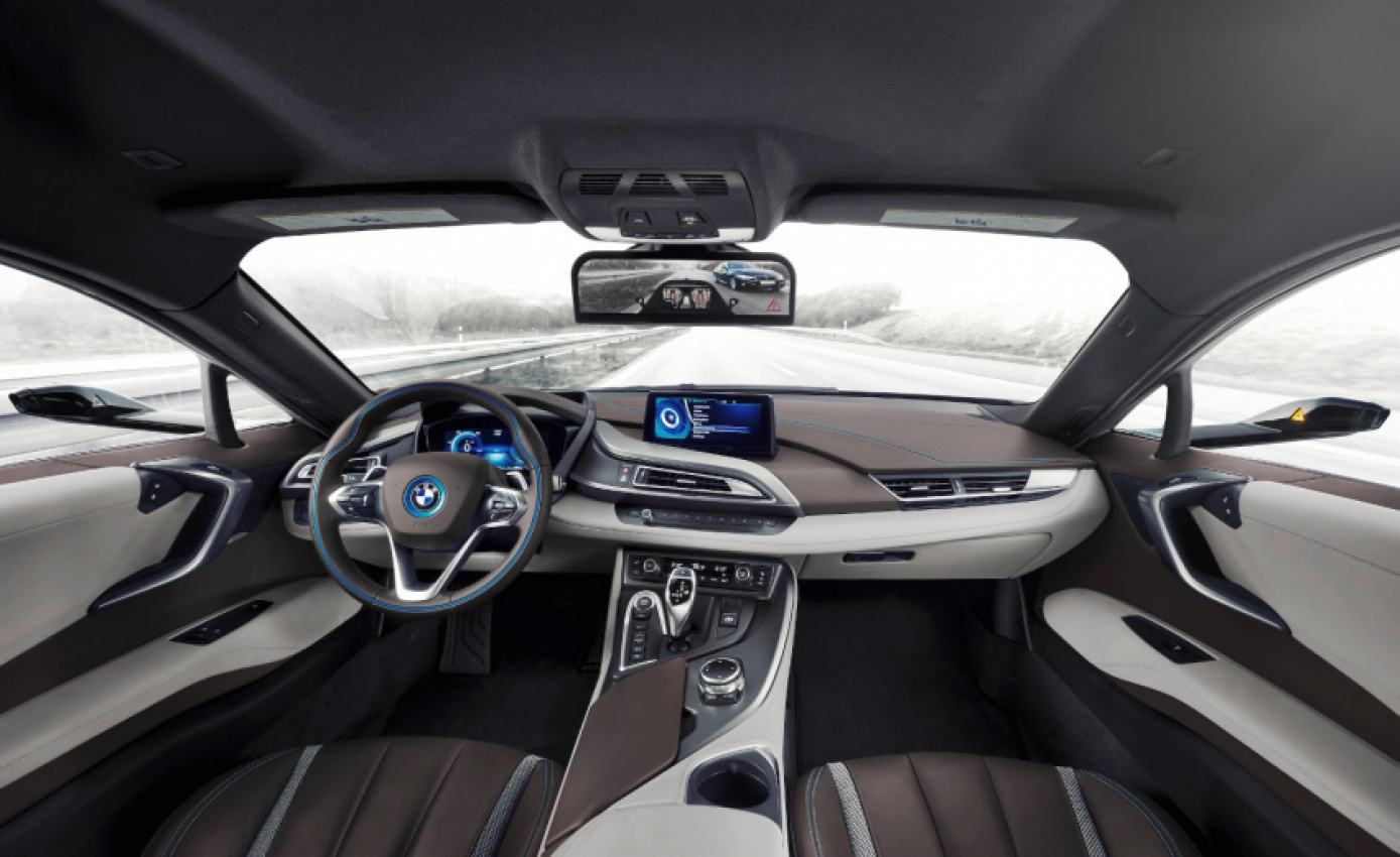 autos, bmw, cars, featured, bmw i8, concept, bmw i8 concept is mirrorless