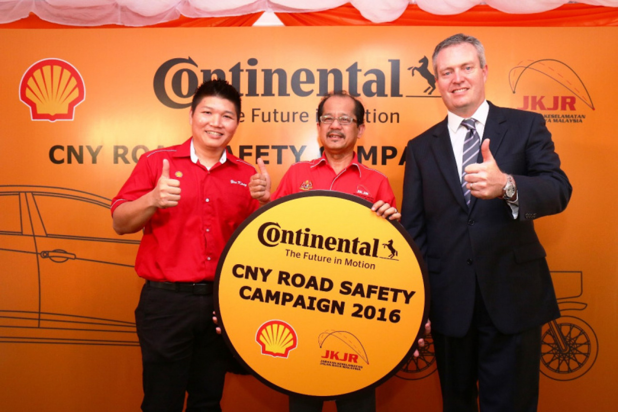 autos, cars, featured, continental, shell, continental tyre malaysia’s chinese new year road safety campaign