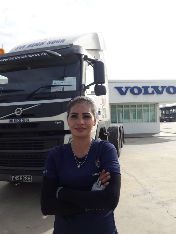 autos, car brands, cars, volvo, trucks, volvo trucks, female truck driver bucks the trend, qualifies for volvo trucks fuelwatch finals