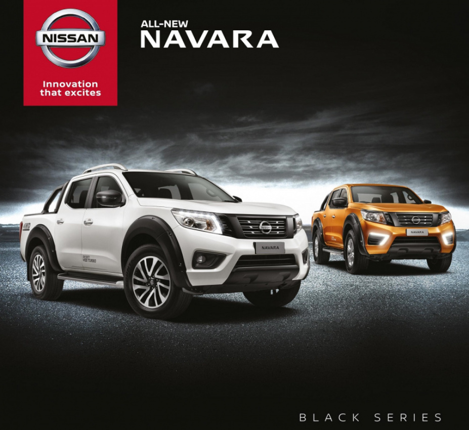 autos, car brands, cars, nissan, nissan navara, etcm introduces nissan navara – black series