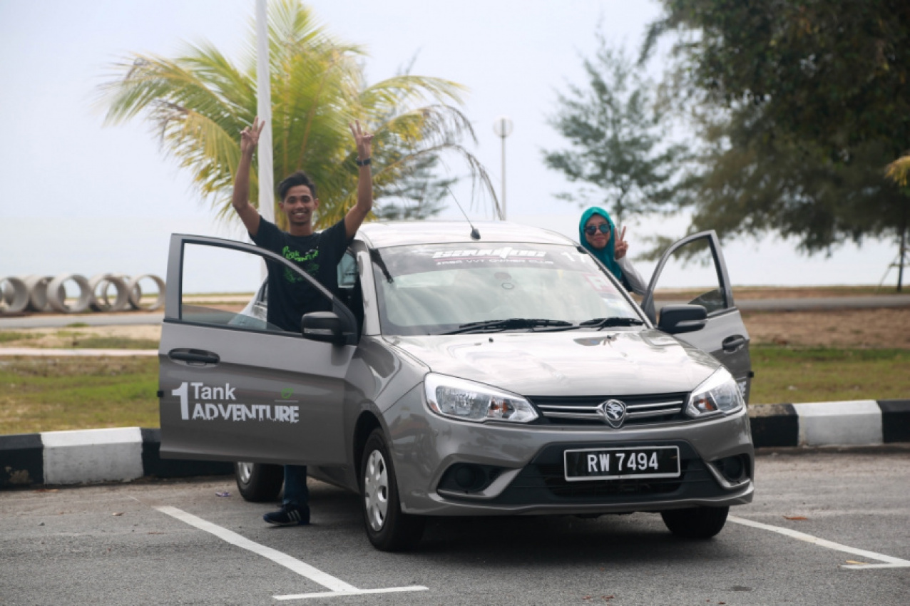 autos, car brands, cars, malaysia, proton, proton cars, participants of east coast proton 1 tank adventure match fuel economy of central region’s
